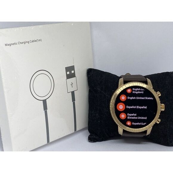 Fossil Gen 3 Authentic Genuine Smart Watch Custom Band FTW4010 LT67 - Picture 1 of 12